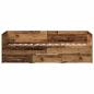 Preview: Tagesliege Altholz Ingenieurholz 90 x 190 cm Stabil Tagesliege
