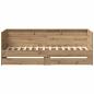 Preview: Tagbett mit Schubladen Artisan Eiche Holzwerkstoff 75 x 190 cm