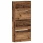 Preview: Schuhschrank Altes Holz Holzwerkstoff 80 x 21 x 163,5 cm