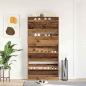 Preview: Schuhschrank Altes Holz Holzwerkstoff 80 x 21 x 163,5 cm