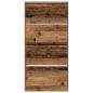 Preview: Schuhschrank Altes Holz Holzwerkstoff 80 x 21 x 163,5 cm