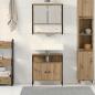 Preview: 2-teiliger Badezimmermöbel-Set aus Artisan Eiche, engineered wood