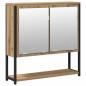 Preview: 2-teiliges Badezimmermöbel Set Artisan Eiche engineered Wood