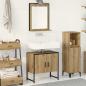 Preview: 2-teiliges Badezimmer-Schranksystem aus Artisan Eichen-Engineered Wood