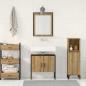 Preview: 2-teiliges Badezimmer-Schranksystem aus Artisan Eichen-Engineered Wood