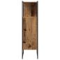 Preview: 3-teiliges Badezimmer-Schrankset aus altem Holz und engineered Wood