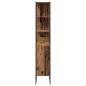 Preview: 3-teiliges Badezimmermöbelset Alter Holz Engineered Wood