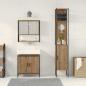 Preview: 3-teiliges Badezimmermöbel-Set Artisan Eiche engineered Wood