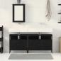 Preview: Badezimmer Waschbeckenmöbel 3 stk. Schwarz 80 x 30 x 60 cm