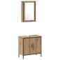 Preview: 3-teilige Badezimmermöbelset Artisan Eiche engineered Wood