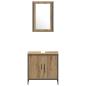 Preview: 3-teilige Badezimmermöbelset Artisan Eiche engineered Wood