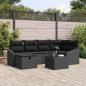 Preview: ARDEBO.de - Sofa Set 7 Stk. Poly-Rattan