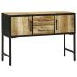 Preview: ARDEBO.de - Sideboard 100x35x70 cm Raues Mangoholz