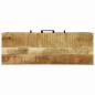 Preview: Sideboard 100x35x70 cm Raues Mangoholz