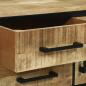 Preview: Sideboard 100x35x70 cm Raues Mangoholz