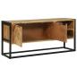 Preview: TV-Schrank 110x30x50 cm Massivholz Akazie