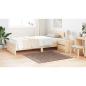Preview: Shaggy Teppich Hochflor Braun 120x120 cm PP
