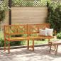 Preview: ARDEBO.de - Gartenbank 180x56x90 cm Massivholz Akazie