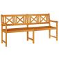Preview: Gartenbank 180x56x90 cm Massivholz Akazie