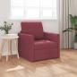 Preview: ARDEBO.de - Boden Schlafsofa 2-in-1 Weinkelchrot 74x77x81 cm Stoff