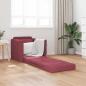 Preview: Boden Schlafsofa 2-in-1 Weinkelchrot 74x77x81 cm Stoff