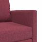 Preview: Boden Schlafsofa 2-in-1 Weinkelchrot 74x77x81 cm Stoff