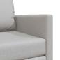 Preview: Schlafsofa 2-in-1 Wolken-Grau 74x77x81 cm Stoff