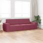 Preview: Futon-Sofa-Bett 2-in-1 Burgunderrot 245x150x60.5 cm Stoff