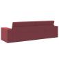 Preview: Futon-Sofa-Bett 2-in-1 Burgunderrot 245x150x60.5 cm Stoff