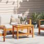 Preview: ARDEBO.de - Couchtisch 90x50x45 cm Massives Akazienholz