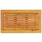 Preview: Couchtisch 90x50x45 cm Massives Akazienholz