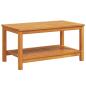 Preview: Couchtisch 110x55x45 cm Massivholz Akazie