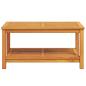 Preview: Couchtisch 110x55x45 cm Massivholz Akazie