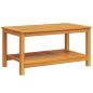 Preview: Couchtisch 110x55x45 cm Massivholz Akazie