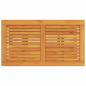 Preview: Couchtisch 110x55x45 cm Massivholz Akazie