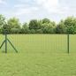 Preview: ARDEBO.de - Eurozaun 0,8 x 25 m PVC-beschichtetes Eisen Grün