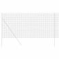 Preview: Eurozaun Grau 1,2x25 m Stahl