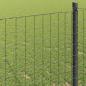 Preview: Euro-Zaun Grau 1,2x25 m Stahl
