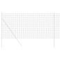 Preview: Eurozaun Grau 1,2x25 m Stahl