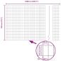 Preview: Eurozaun Grau 1,2x25 m Stahl