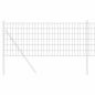 Preview: Euro Zaun Grau 0,4x50 m Stahl