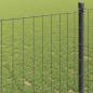 Preview: Euro Zaun Grau 0,4x50 m Stahl