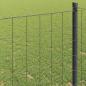 Preview: Euro Zaun Grau 0.4x50 m Stahl