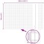 Preview: Eurozaun 1,6x10 m Galvanisierter Stahl