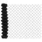 Preview: Maschendrahtzaun 25 x 1 m Stahl Grau