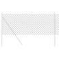 Preview: Kettenzaun Grau 0.4x25 m Stahl