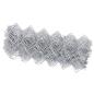 Preview: Kettenlinkzaun 0,4x25 m galvanisierter Stahl