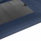 Preview: erhöhtes Hundebett mit abnehmbarem Dach Marineblau L Stahl