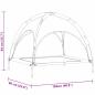 Preview: Hochgestelltes Hundebett mit abnehmbarem Dach Silbergrau XL Stahl