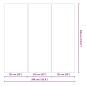 Preview: Quadratische Poolabdeckung Hellgrau Polyethylen 396 x 396 cm